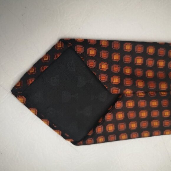 Dion Collection Men's 100% Italian Silk Hand Crafted in Canada Neck Tie - Picture 5 of 6